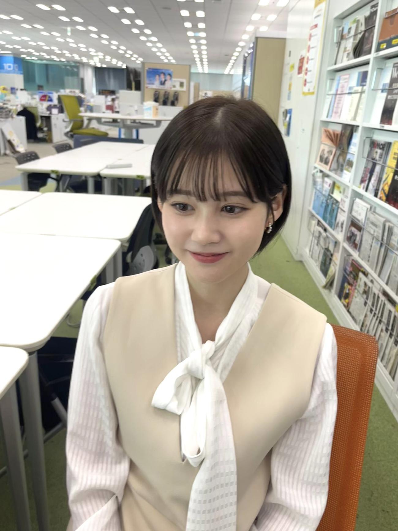 中原みなみアナのXから
