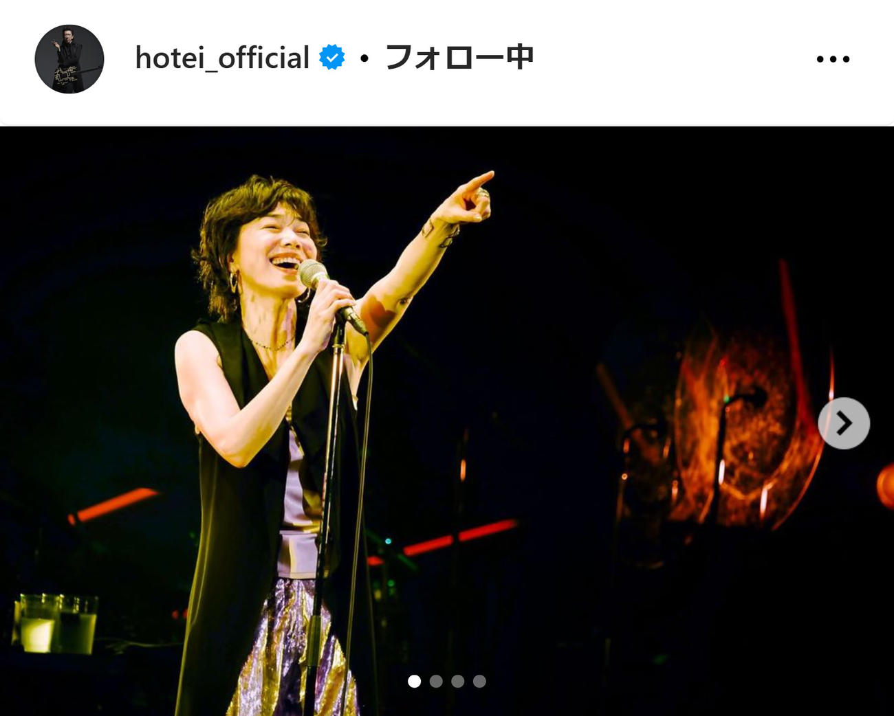 布袋寅泰のインスタグラムから
