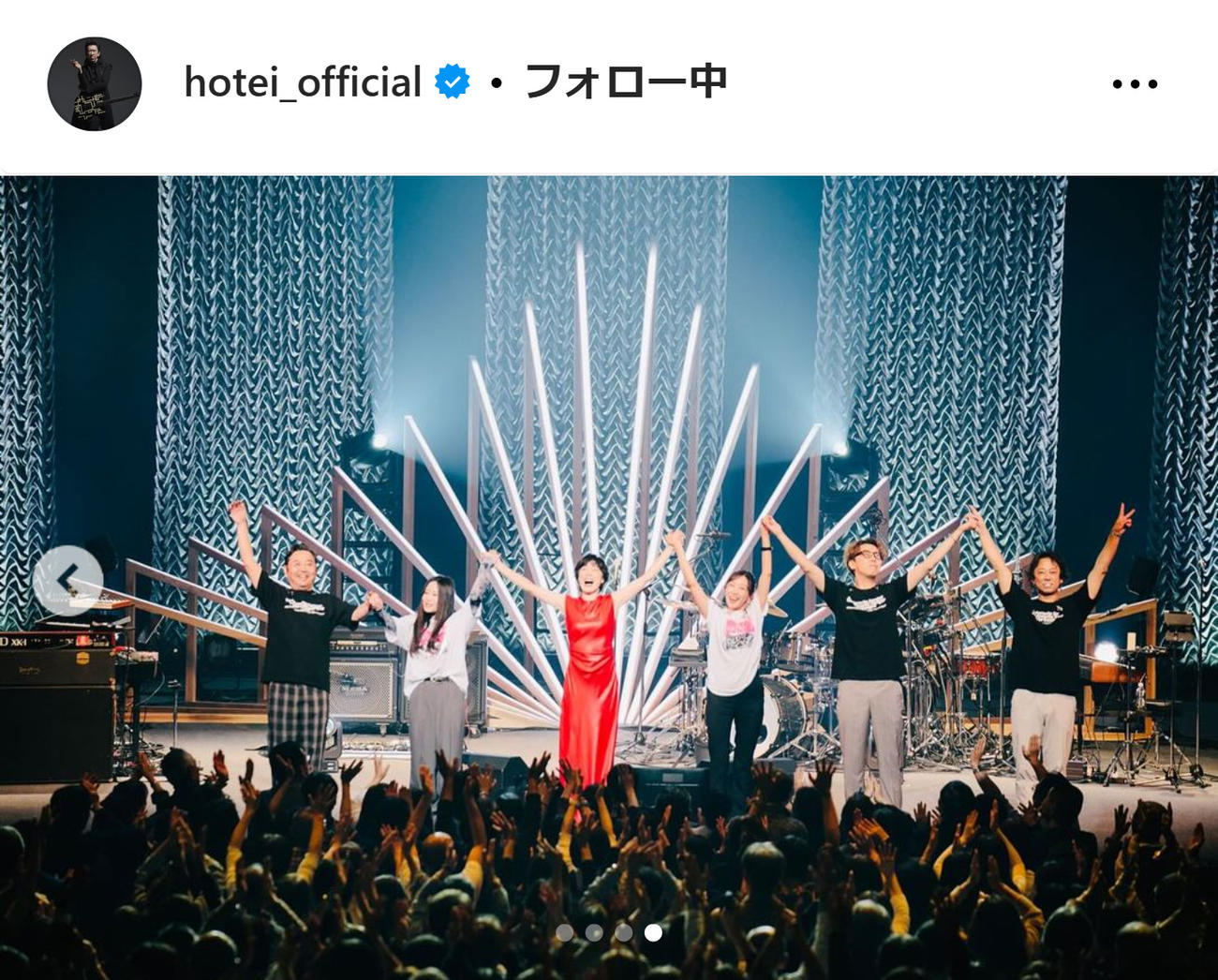 布袋寅泰のインスタグラムから