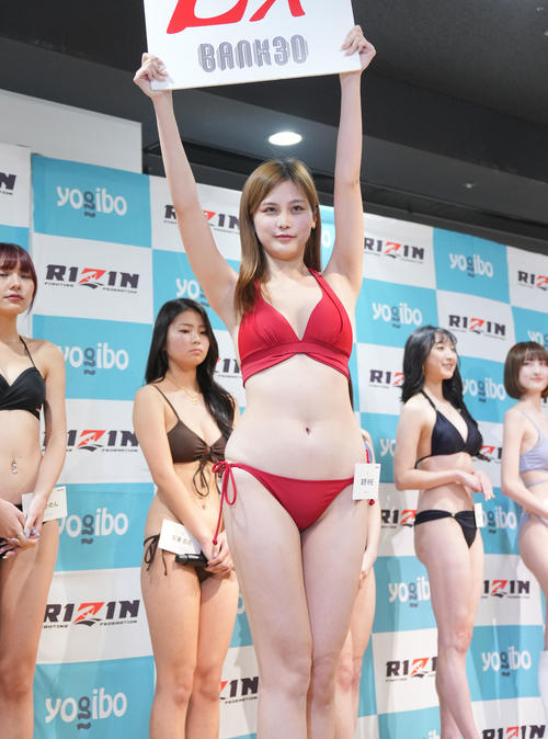 「RIZINガール2025」最終オーディションを受ける真野紗紀(撮影・垰建太)