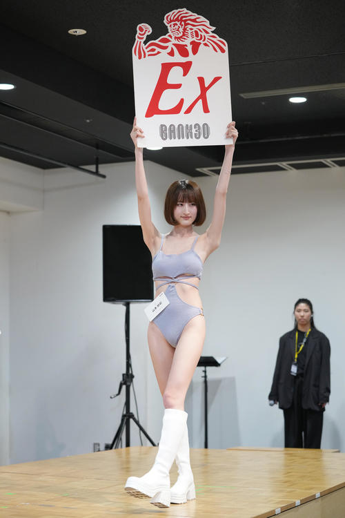 「RIZINガール2025」最終オーディションを受ける山本紗彩（撮影・垰建太）