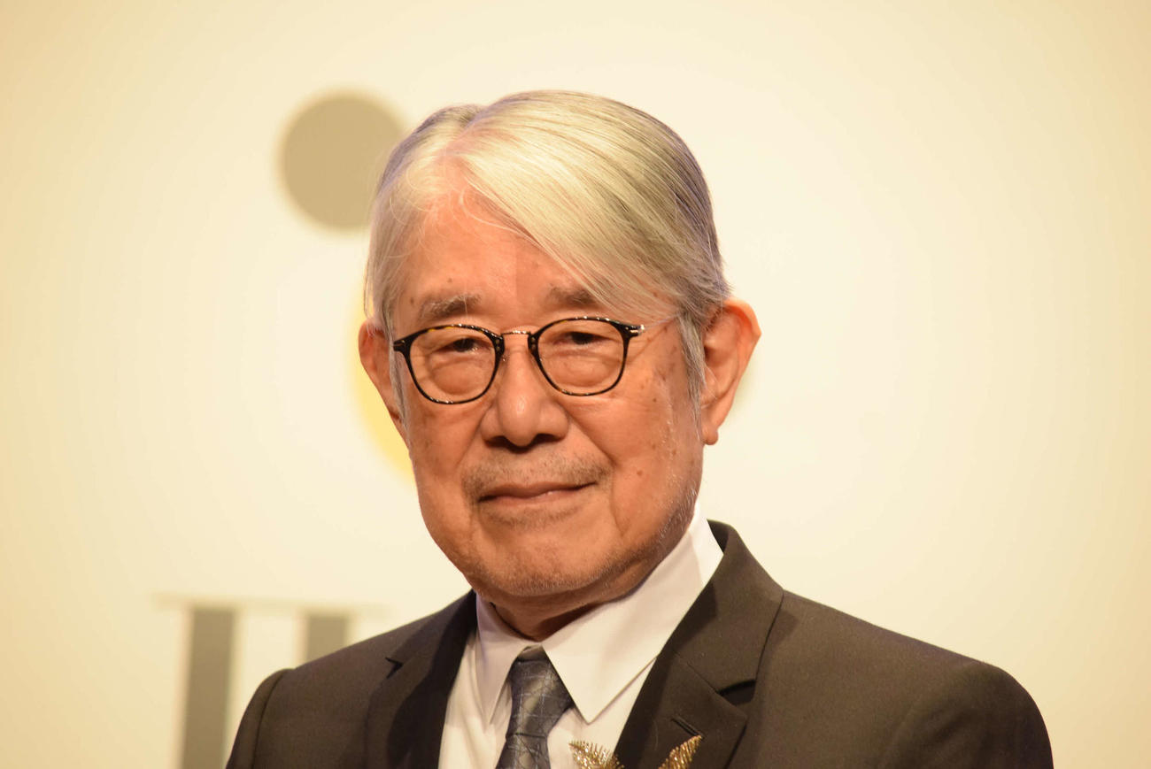 「第11回　ベスト・プロデュース賞」受賞した松本隆氏（撮影・阪口孝志）