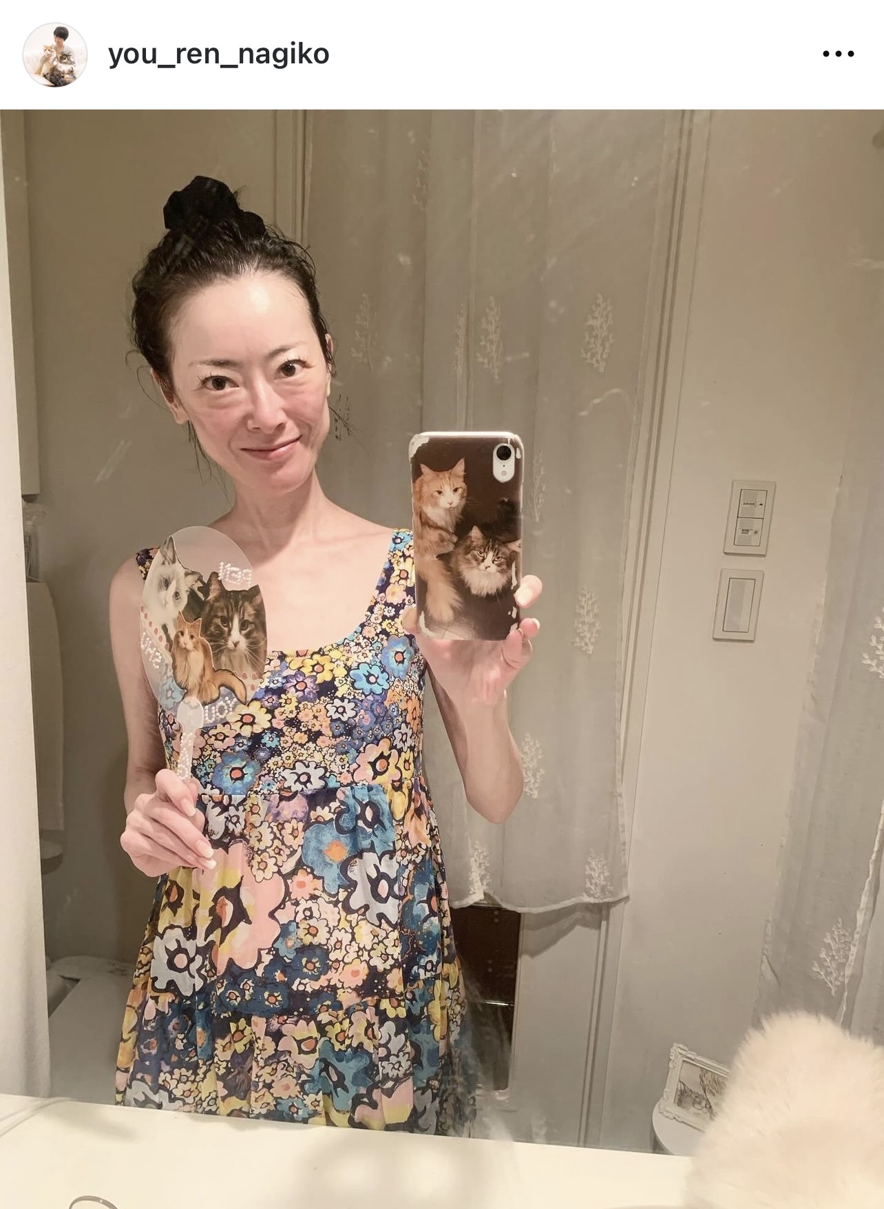遠野なぎこのインスタグラムから