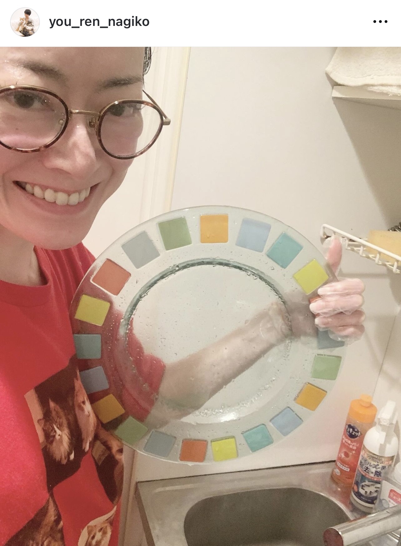 遠野なぎこのインスタグラムから