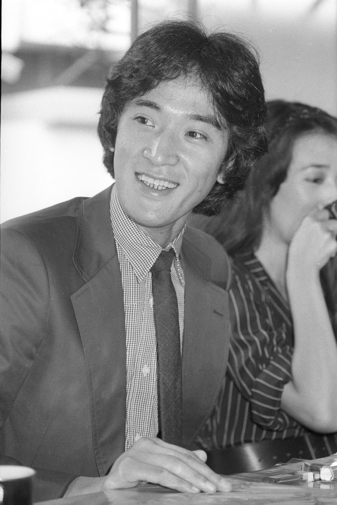 松田優作さん（1980年7月撮影）