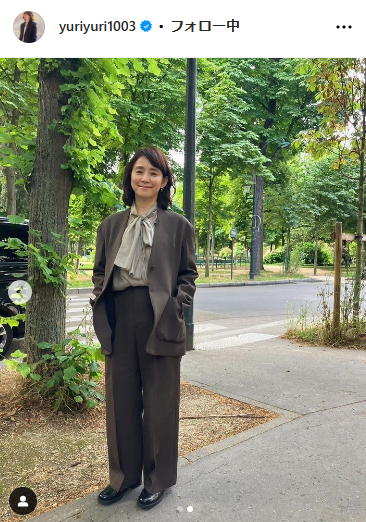 石田ゆり子のインスタグラムから