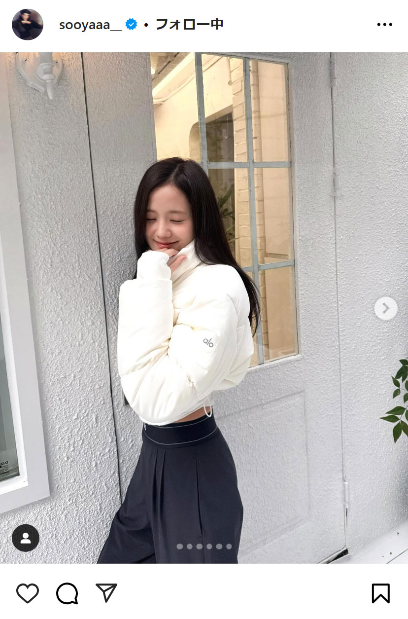 JISOOのインスタグラムから