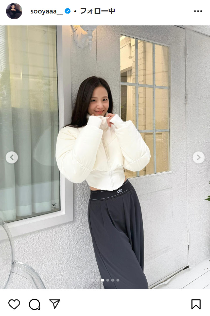 JISOOのインスタグラムから