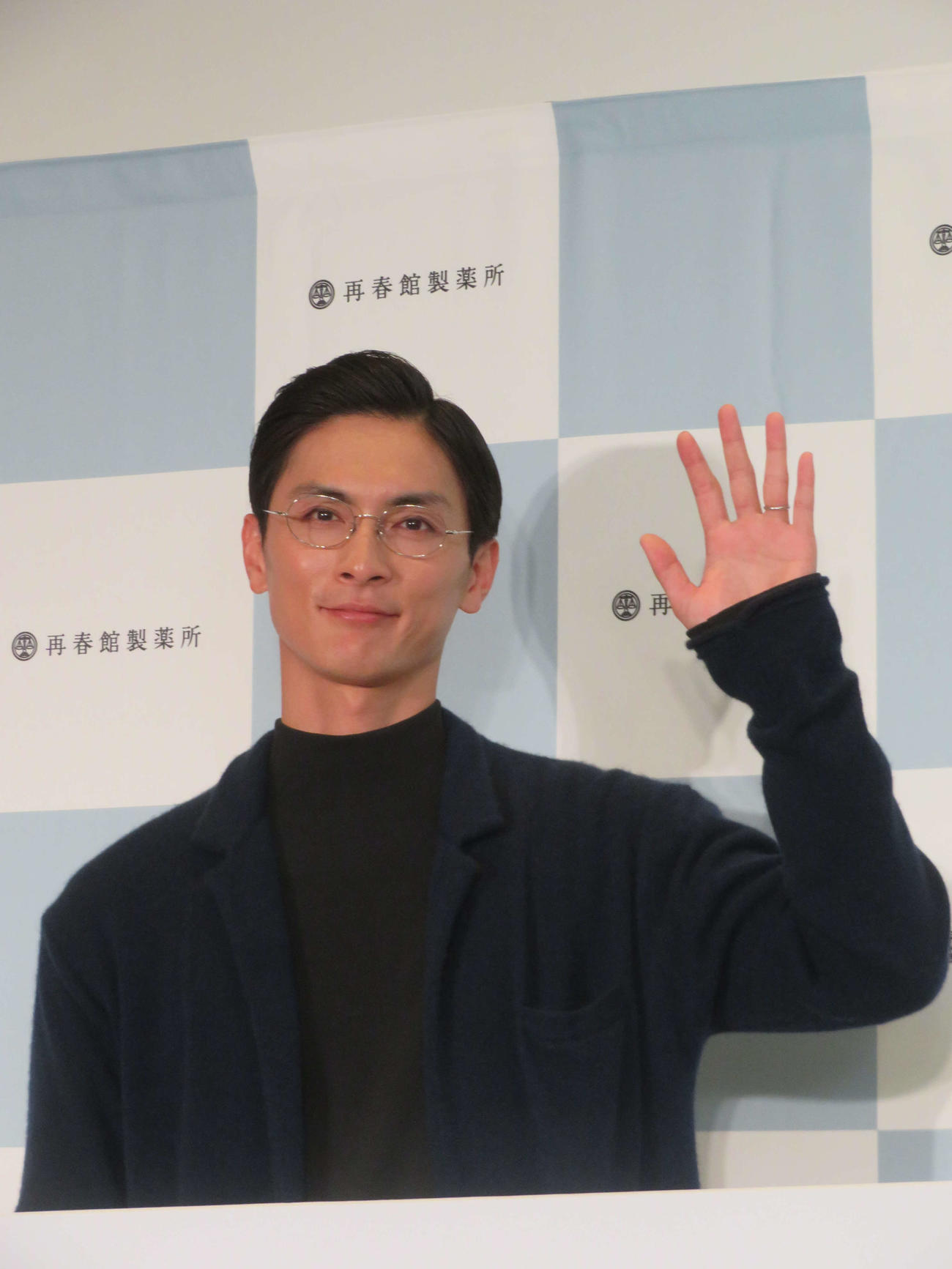 「ドモホルンリンクル」50周年記念POP－UPイベント「美活カフェ」再春館製薬所発表会に出席した高良健吾（撮影・村上幸将）