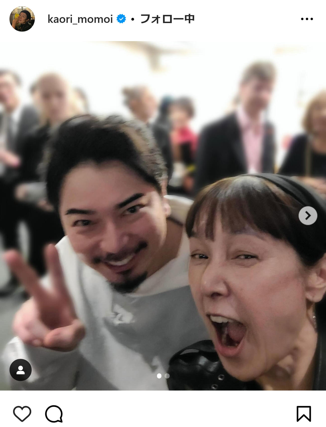 桃井かおりのインスタグラムから
