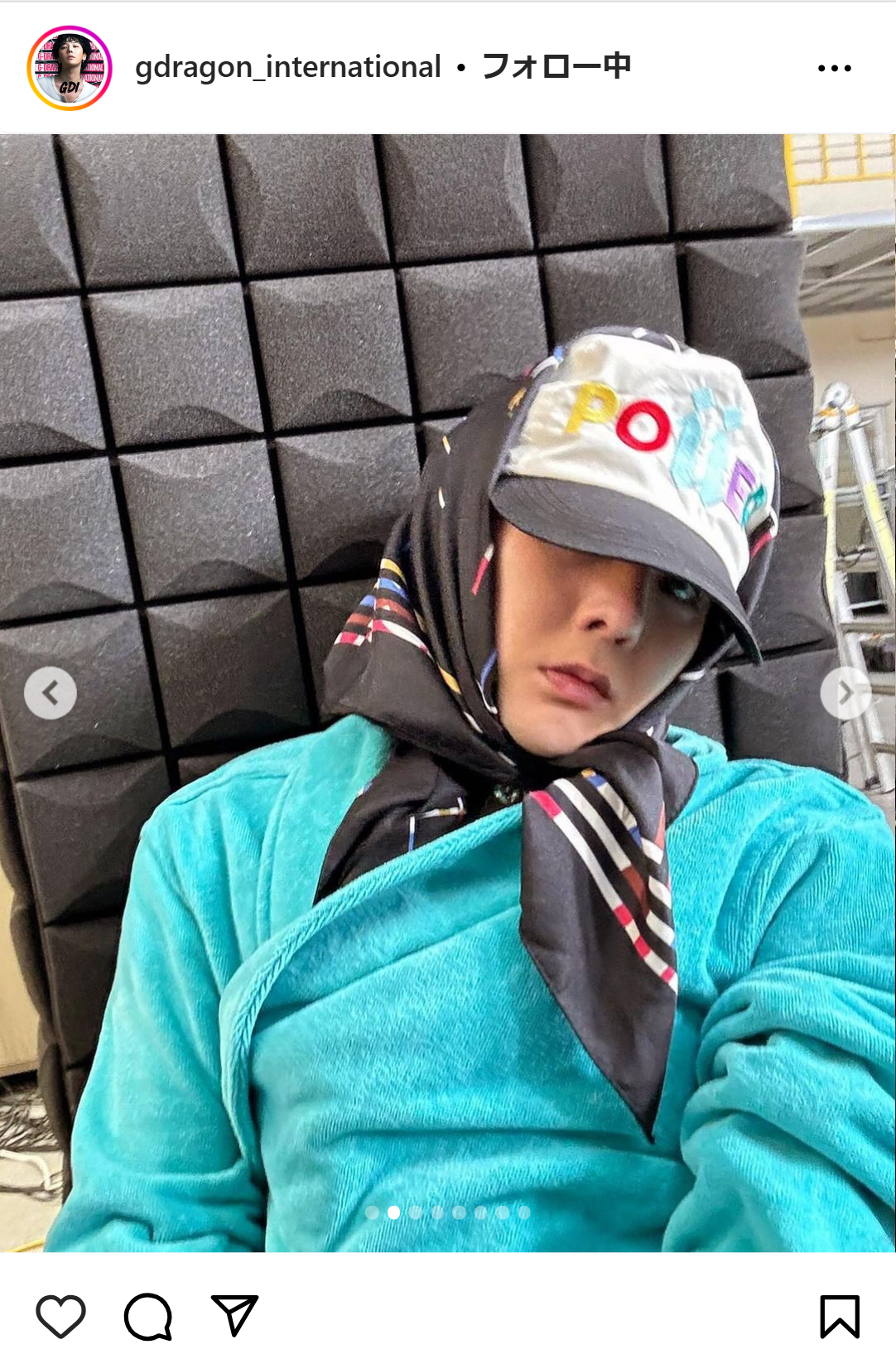 G－DRAGONのインスタグラムから