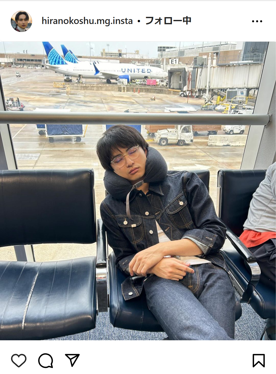 平野宏周のマネジャーのインスタグラムから