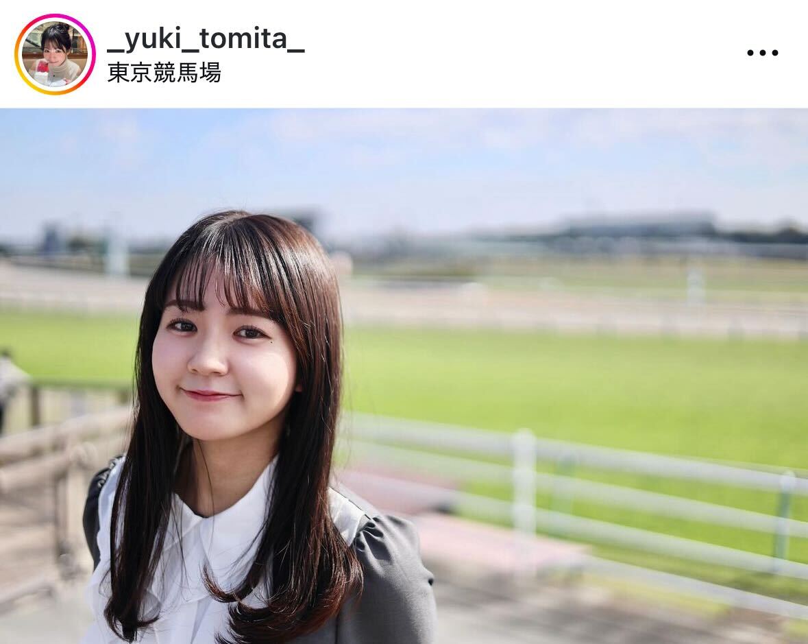 冨田有紀アナのインスタグラムから