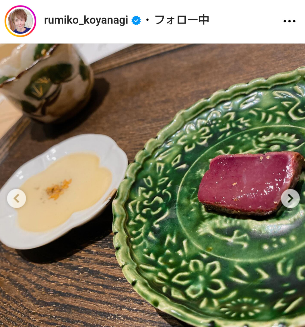 小柳ルミ子のインスタグラムから