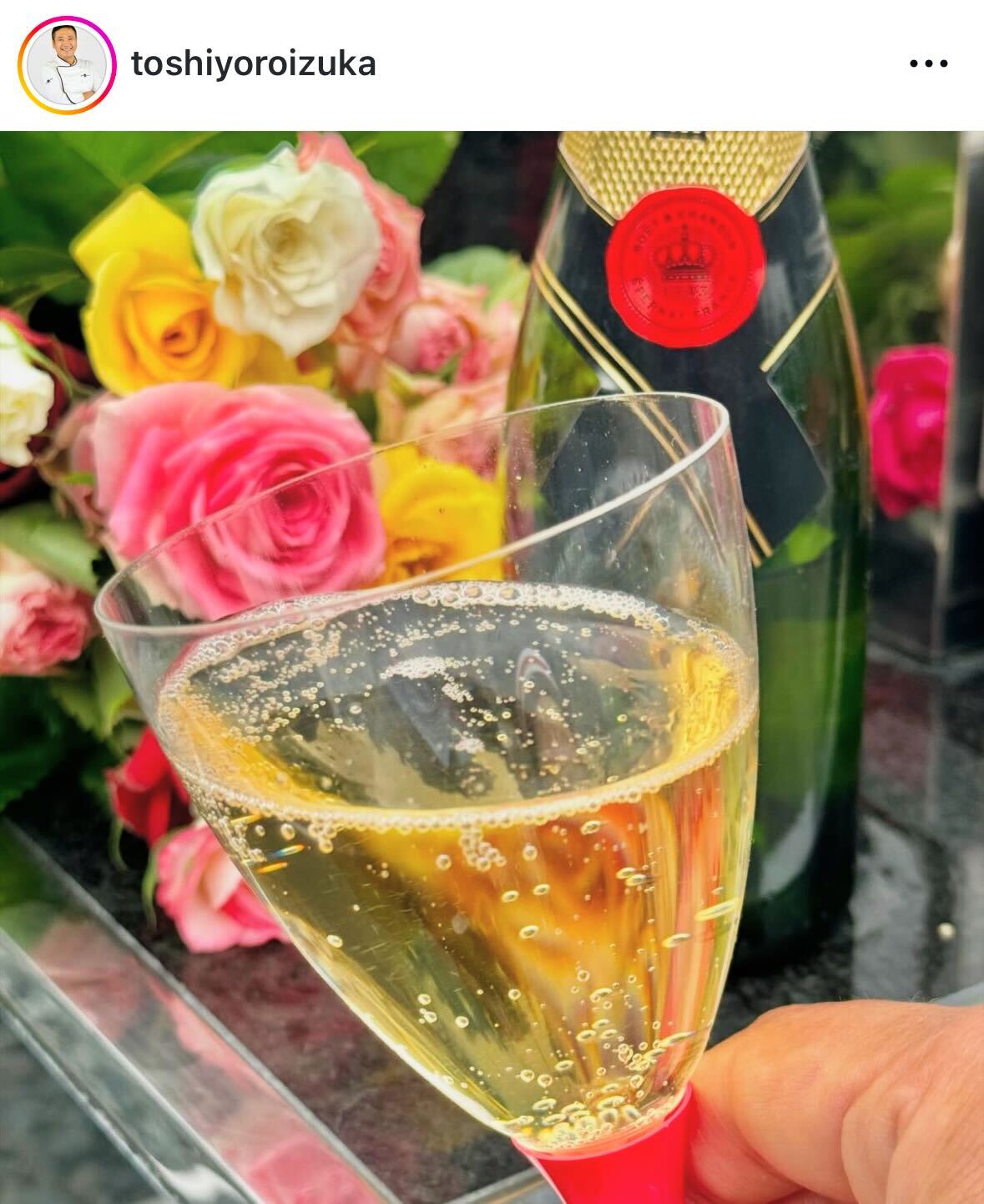 鎧塚俊彦氏のインスタグラムから