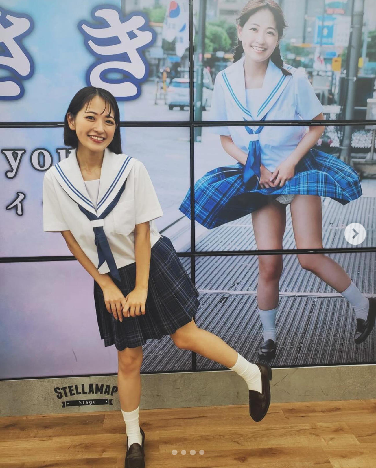 柳瀬さきのインスタグラムから