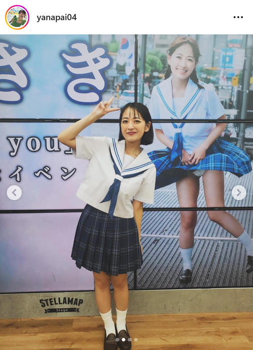 B100」36歳グラドルがJKセーラー服公開も「見納め」宣言に「そんな