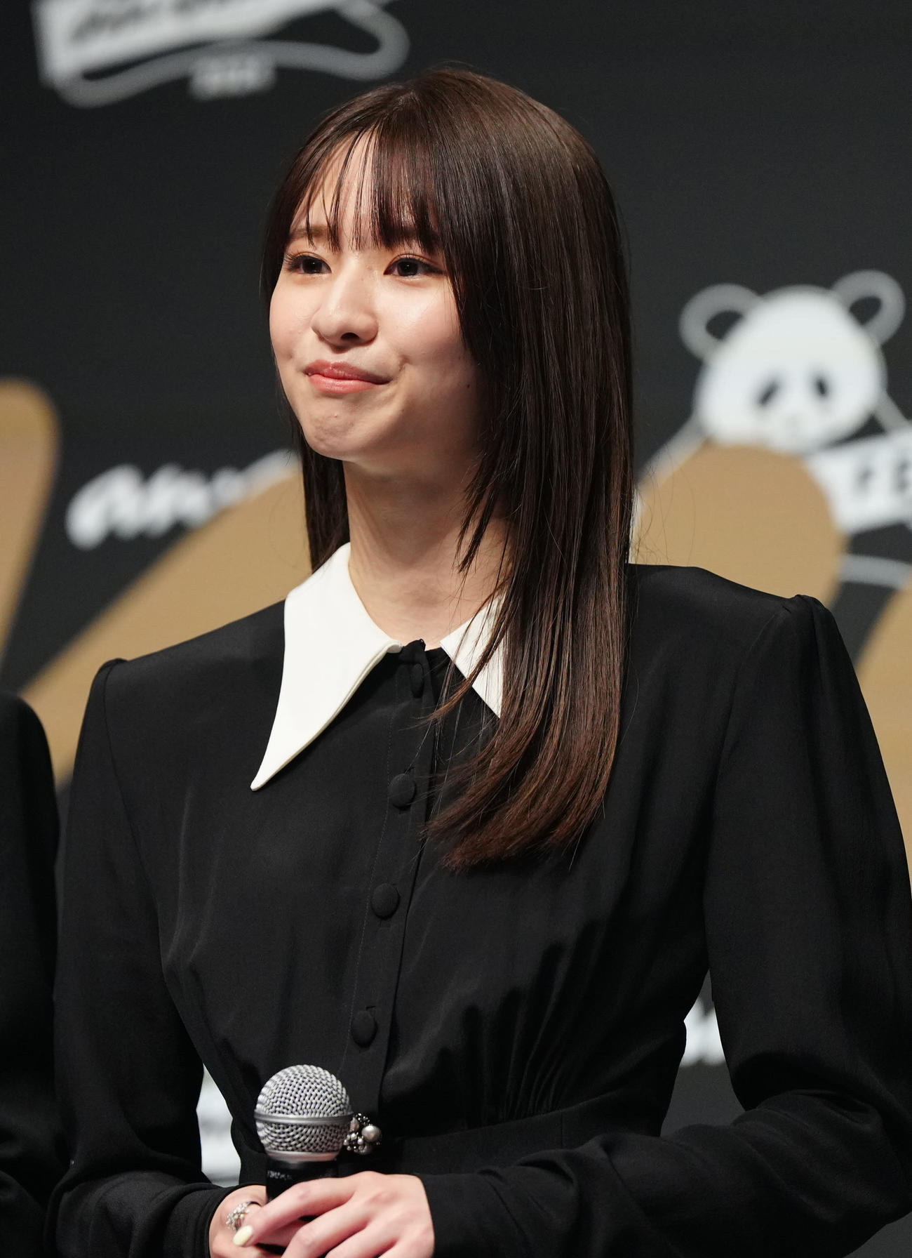 「anan AWARD 2024」フォーカス部門を受賞した乃木坂46の5期生の菅原咲月（撮影・江口和貴）