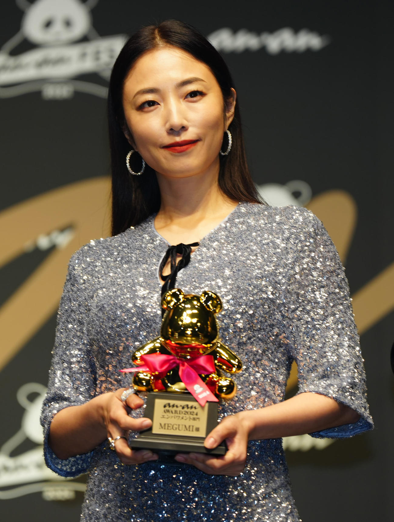 「anan AWARD 2024」エンパワメント部門で受賞したMEGUMI（撮影・江口和貴）