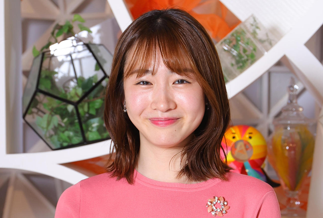 岸本理沙アナ（2023年5月撮影）