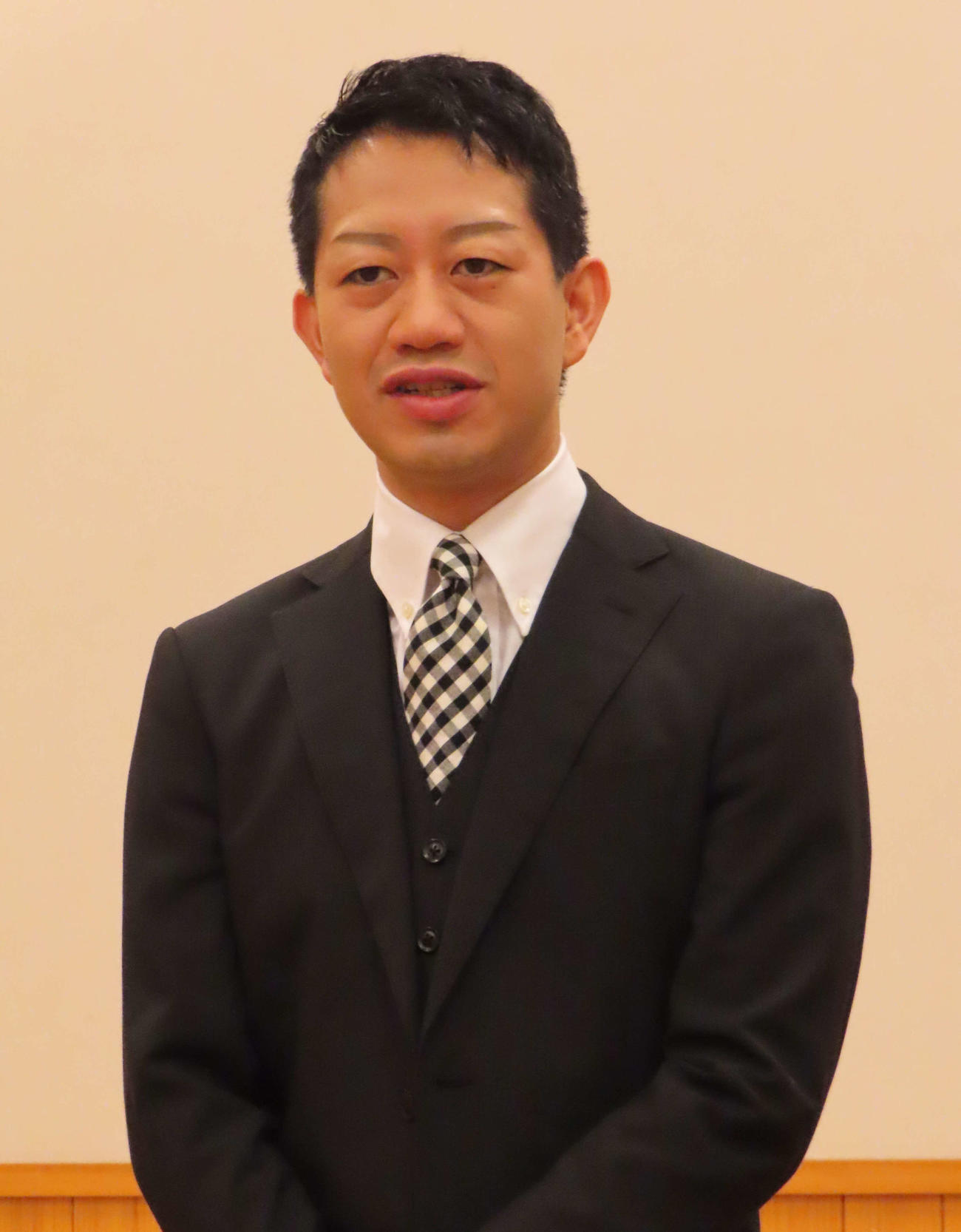 「二人椀久」の取材会を行った中村壱太郎