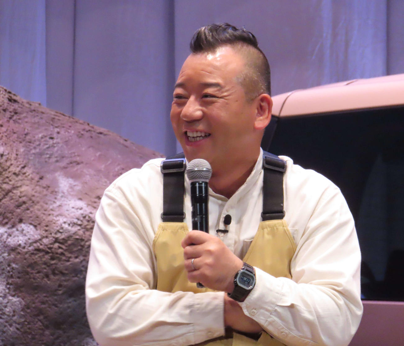 「NISSAN SERENA Presents WONDER HUNTER」発表会に出席したバイきんぐ西村瑞樹