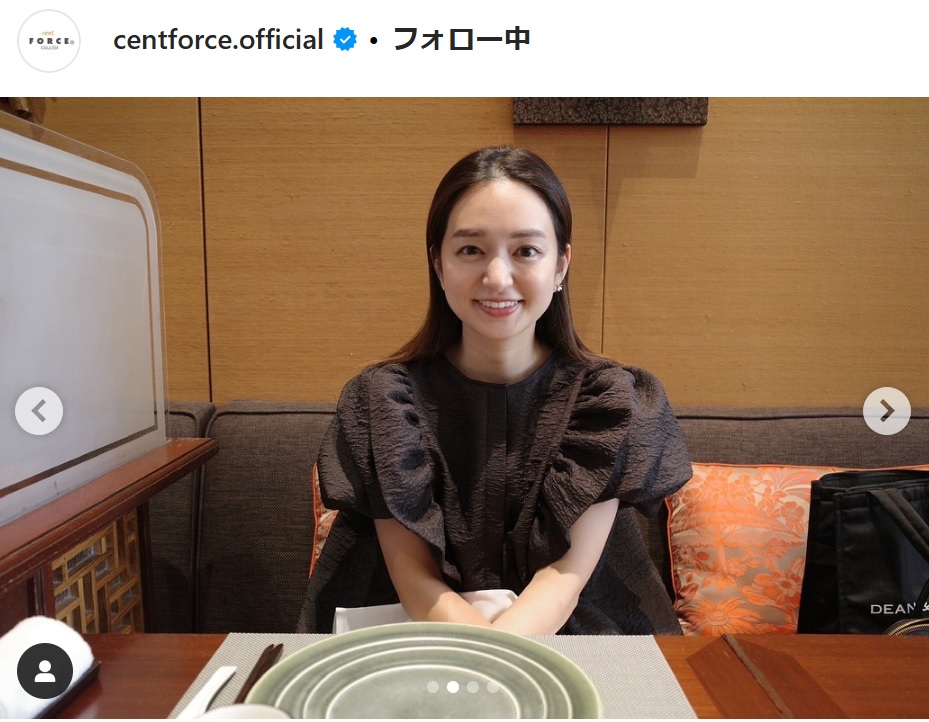 セントフォースの公式インスタグラムから