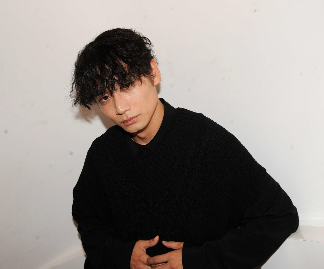 取材に応じた三浦健人（撮影・松尾幸之介）