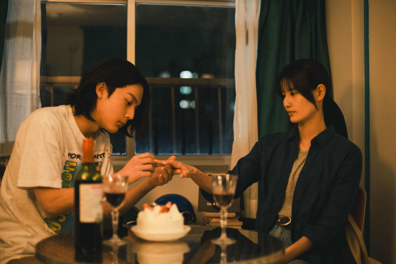 映画「早乙女カナコの場合は」で初共演した橋本愛と中川大志（C）2015柚木麻子／祥伝社（C）2024「早乙女カナコの場合は」製作委員会