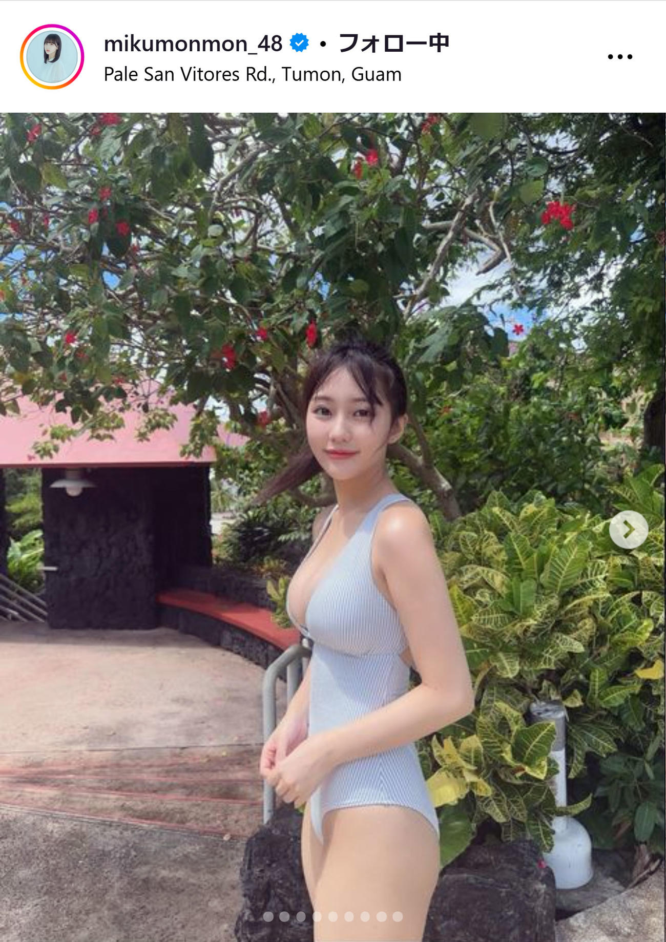田中美久のインスタグラムから