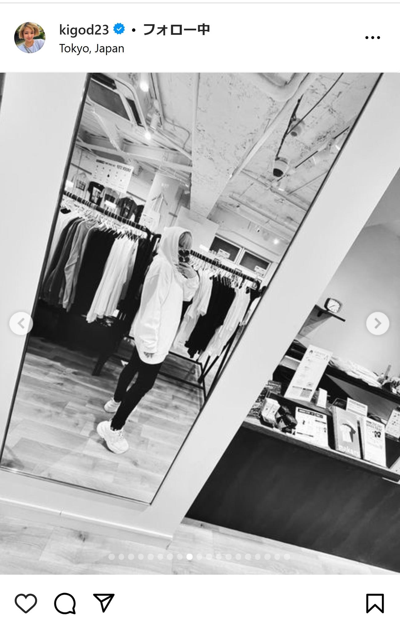 希良梨のインスタグラムから