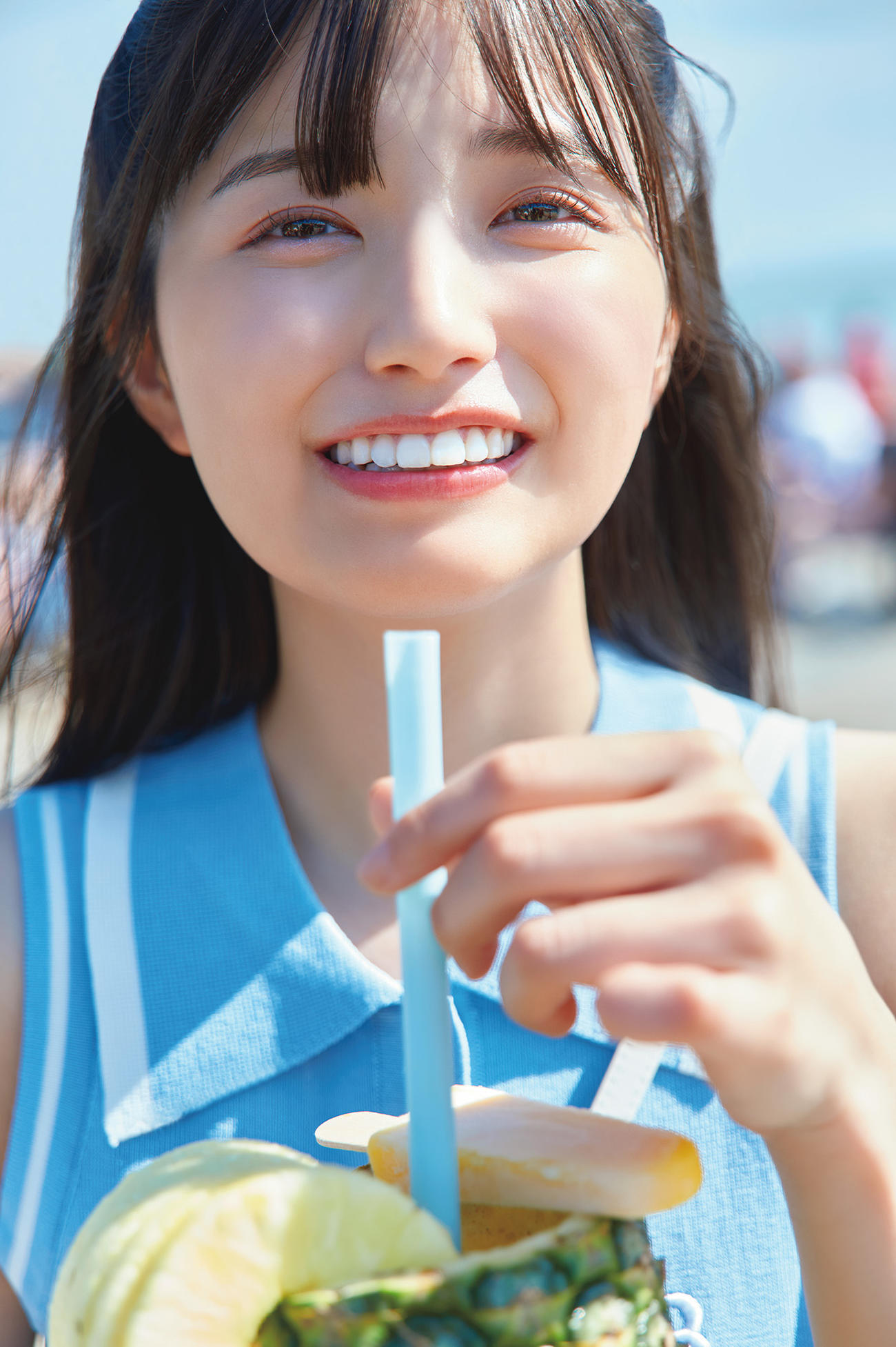 乃木坂46五百城茉央ファースト写真集の先行カット　撮影／藤原宏