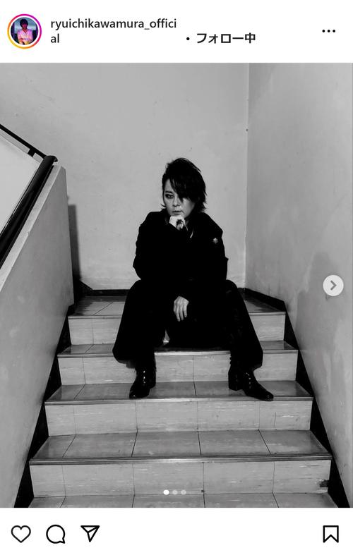 LUNA SEA河村隆一54歳の最新ショット公開「復活の手ごたえを強く感じ
