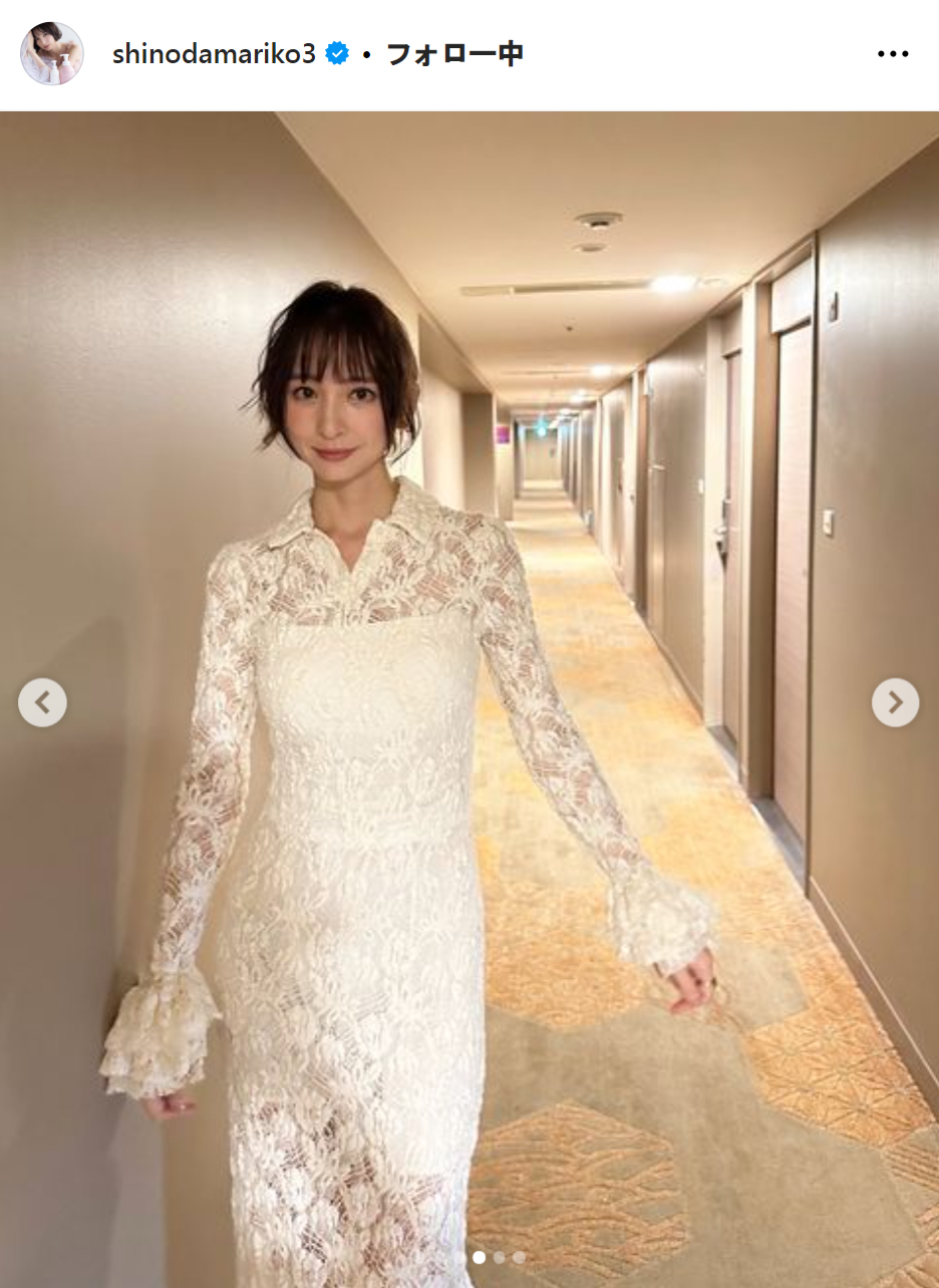 篠田麻里子のインスタグラムから