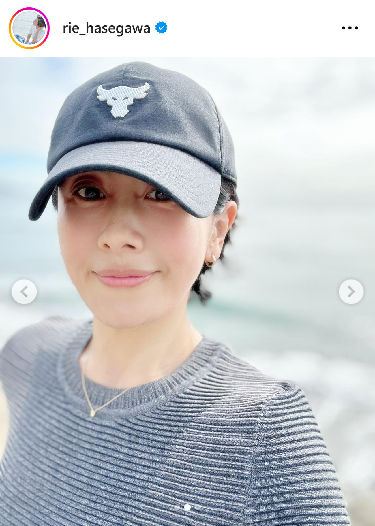 長谷川理恵のインスタグラムから