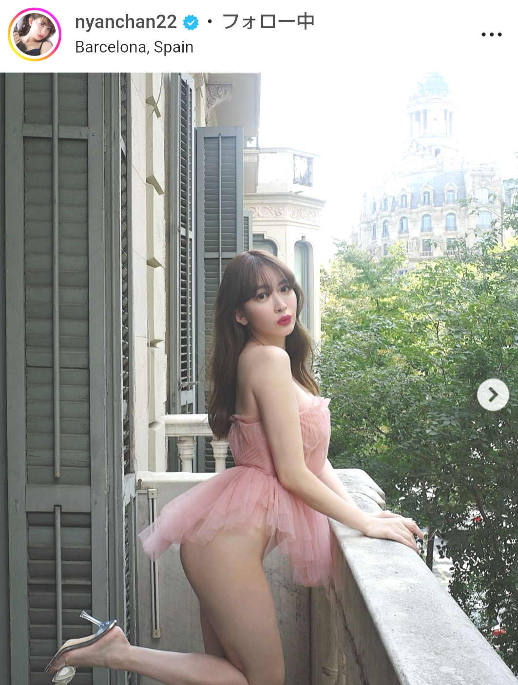 小嶋陽菜のインスタグラムから