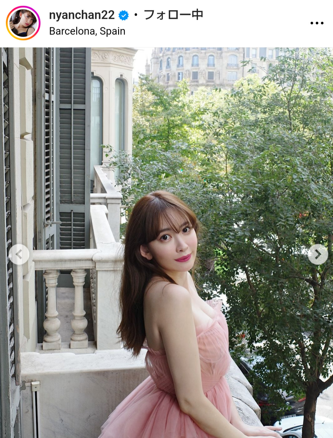 小嶋陽菜のインスタグラムから