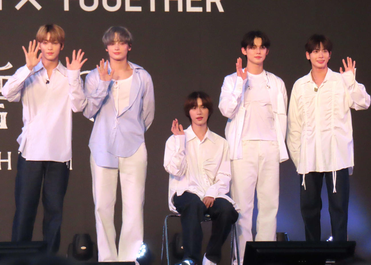 TOMORROW X TOGETHER（2024年7月4日撮影）