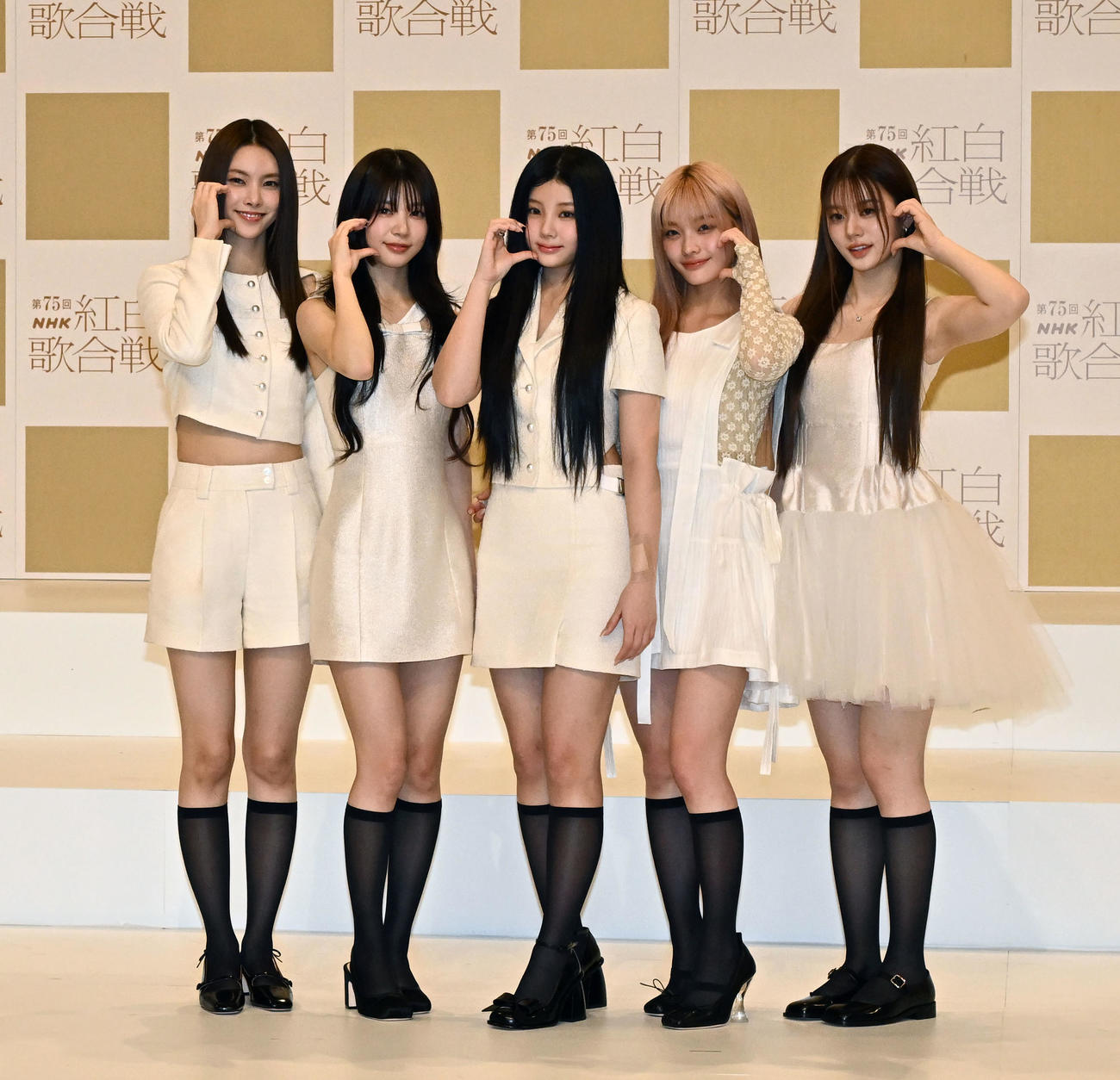 第75回NHK紅白歌合戦に初出場が決まったILLIT（撮影・千葉一成）