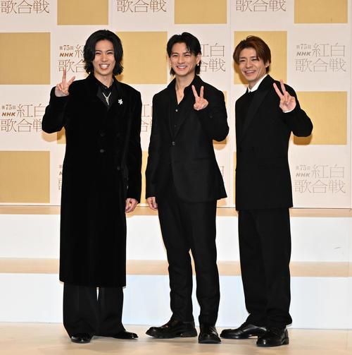 【紅白歌合戦】Number＿i初出場　平野紫耀、神宮寺勇太、岸優太　現在全国アリーナツアーも