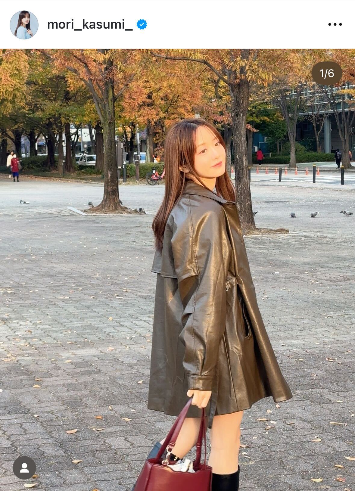 森香澄のインスタグラムから