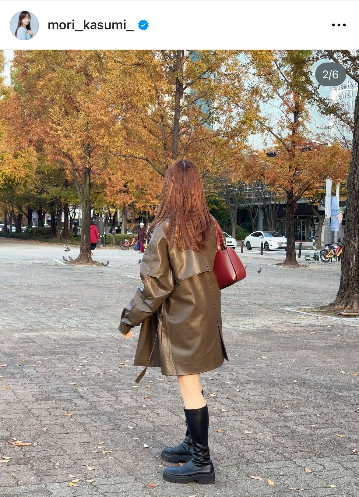 森香澄のインスタグラムから