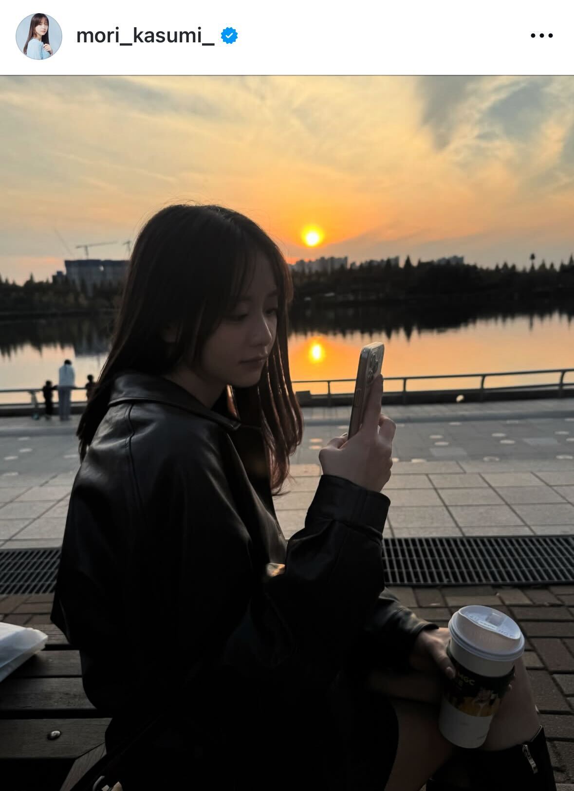 森香澄のインスタグラムから