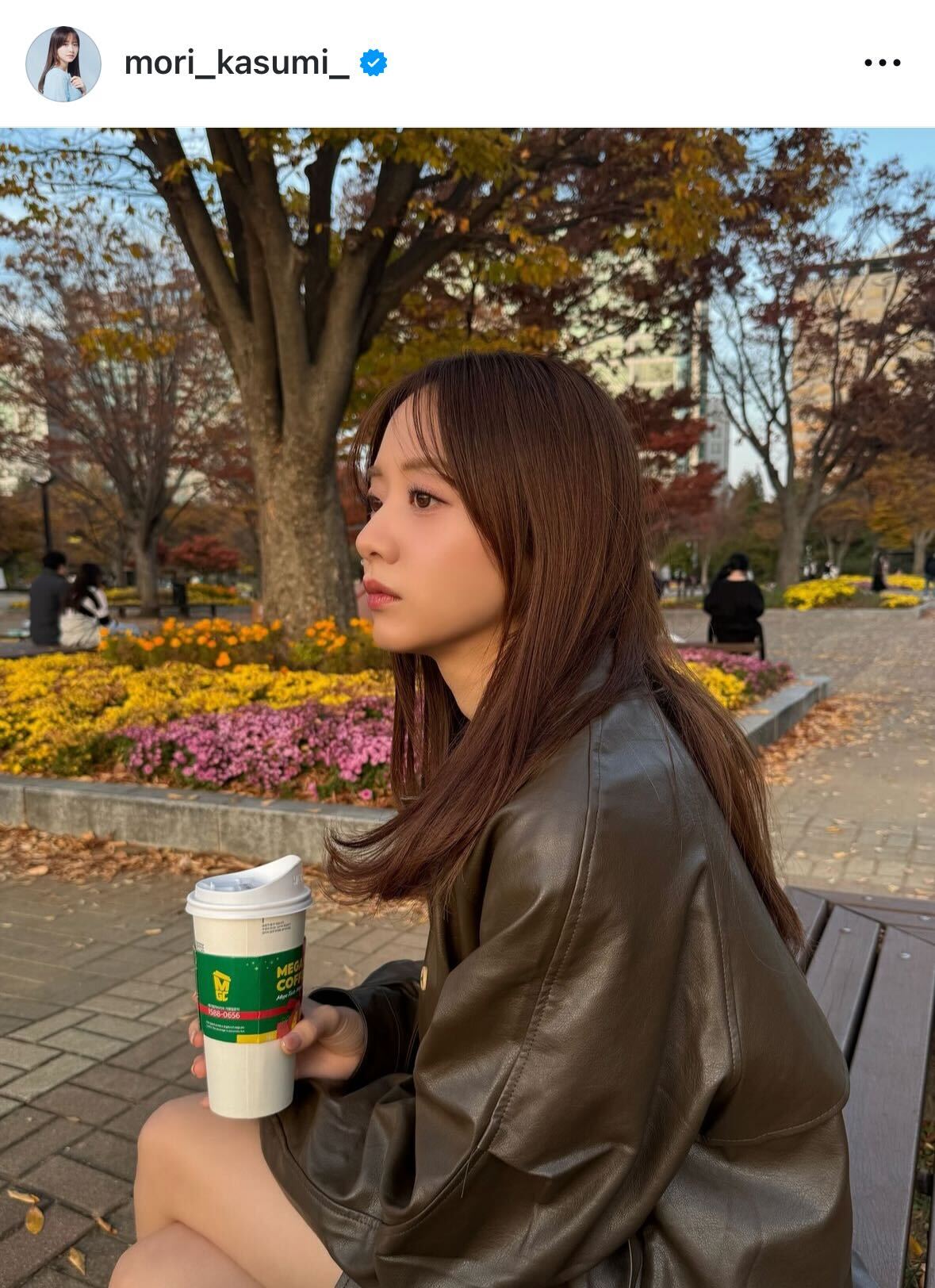 森香澄のインスタグラムから