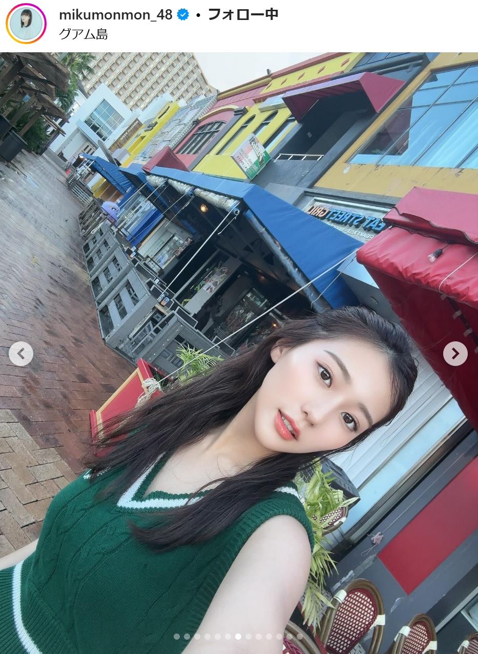 田中美久のインスタグラムから