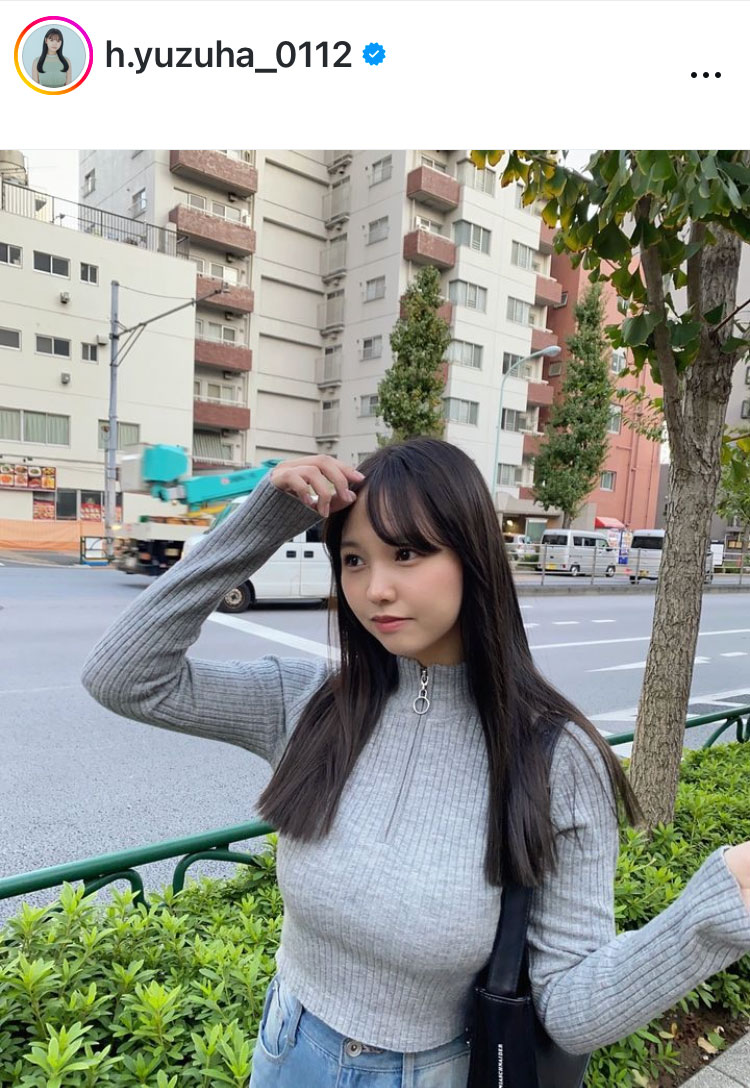 本郷柚巴のインスタグラムから