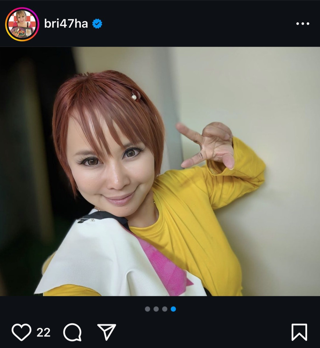 浜田ブリトニーのインスタグラムから