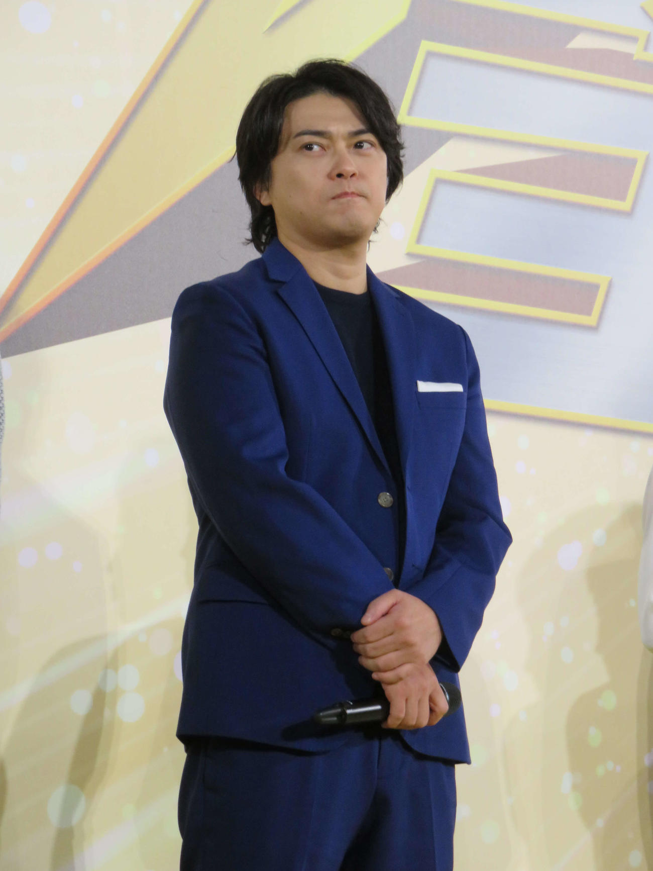 映画「聖☆おにいさん　THE MOVIE～ホーリーメンVS悪魔軍団～」の完成報告会に出席した勝地涼