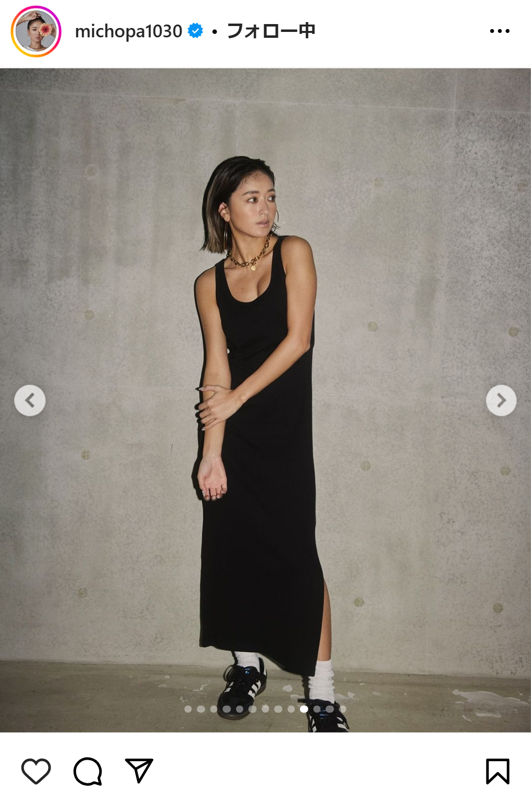 みちょぱのインスタグラムから