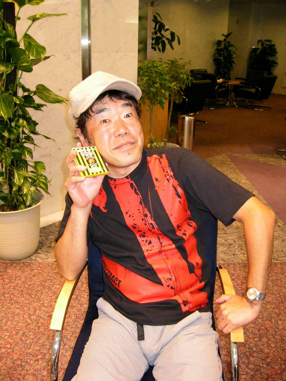 桂雀々さん（2003年撮影）